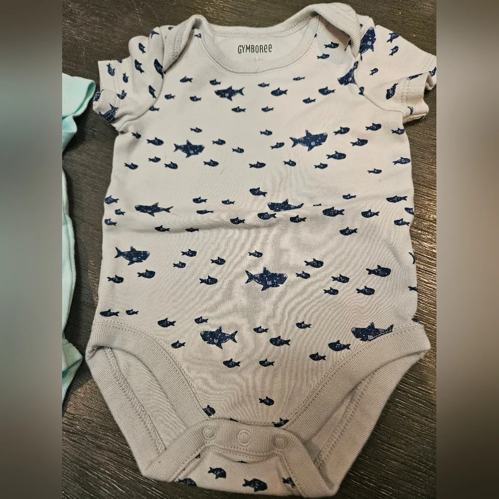 GYMBOREE ONESIE TSHIRTS (2)